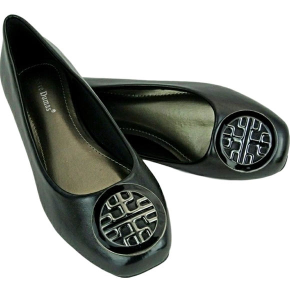 Pierre Dumas Shoes - Pierre Dumas Women's Black Ballet Flats